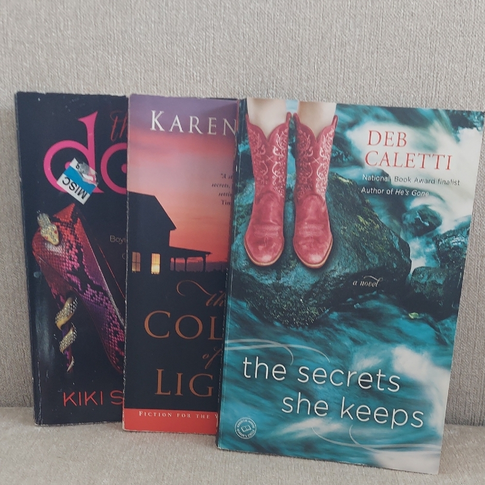 Set of Three Fiction Books